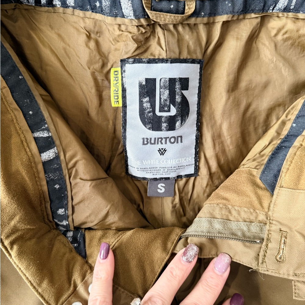 Burton Tan snow pants
